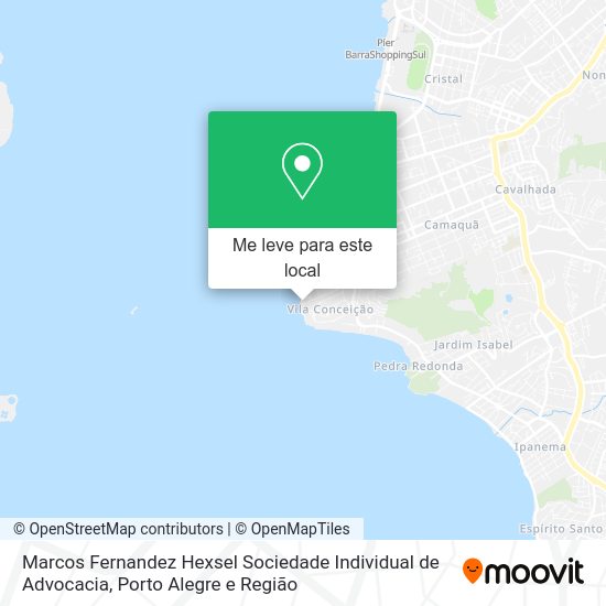 Marcos Fernandez Hexsel Sociedade Individual de Advocacia mapa