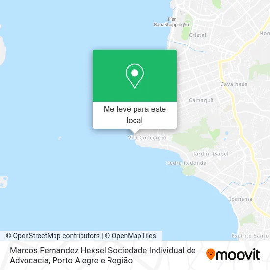 Marcos Fernandez Hexsel Sociedade Individual de Advocacia mapa