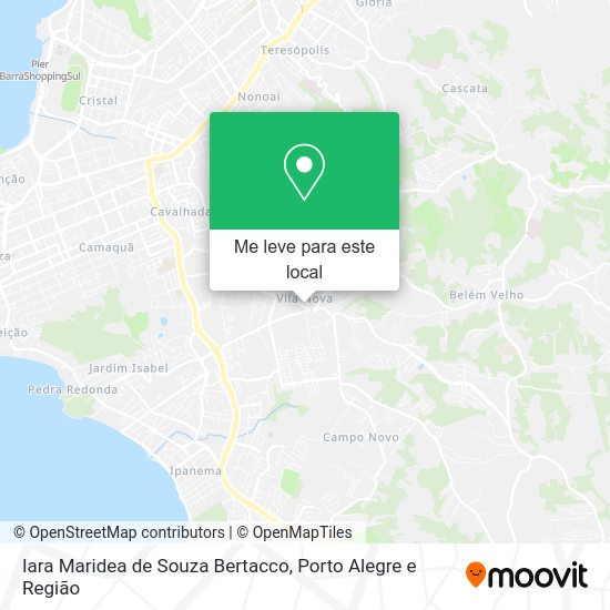 Iara Maridea de Souza Bertacco mapa