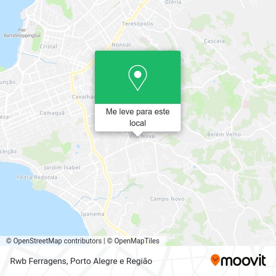 Rwb Ferragens mapa