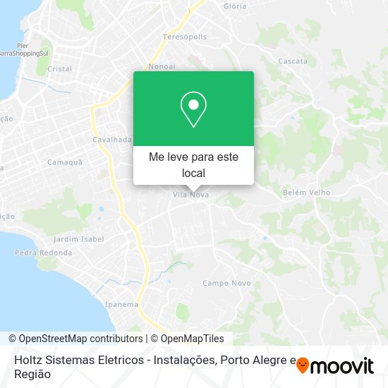 Holtz Sistemas Eletricos - Instalações mapa