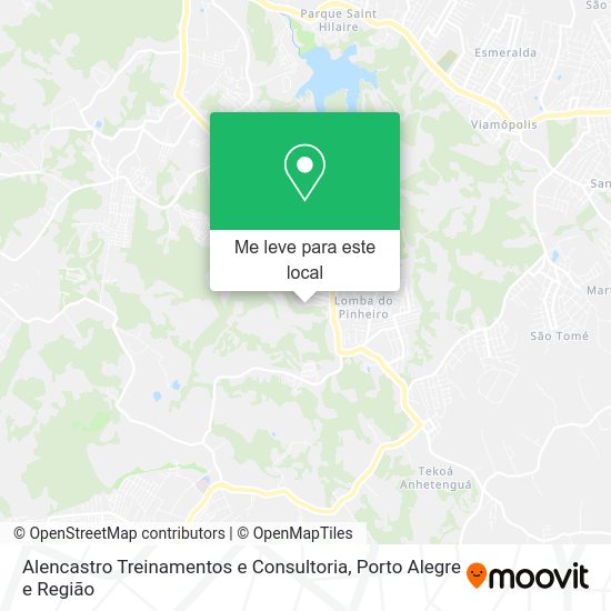 Alencastro Treinamentos e Consultoria mapa