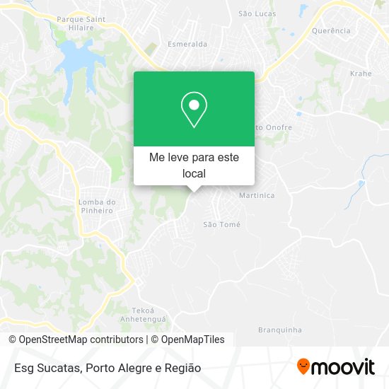 Esg Sucatas mapa
