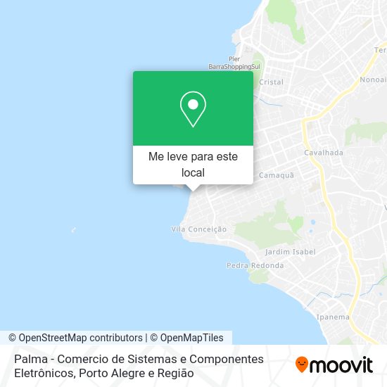 Palma - Comercio de Sistemas e Componentes Eletrônicos mapa
