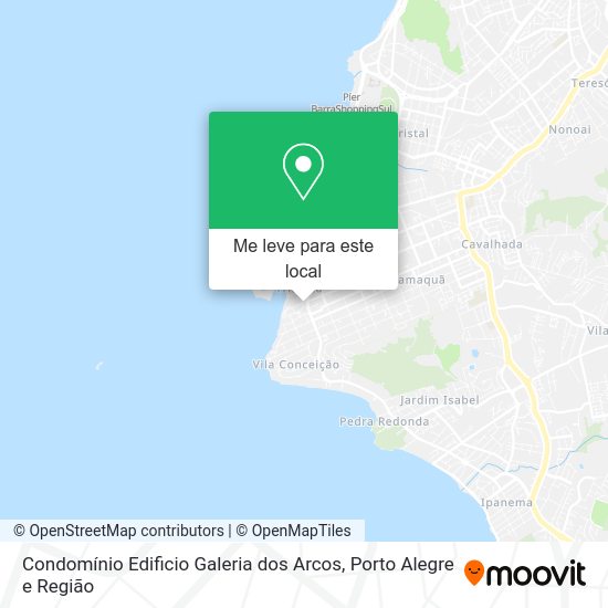 Condomínio Edificio Galeria dos Arcos mapa