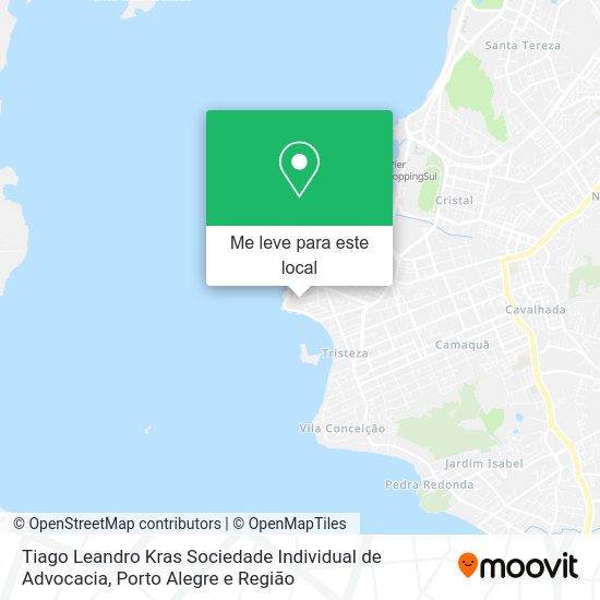Tiago Leandro Kras Sociedade Individual de Advocacia mapa