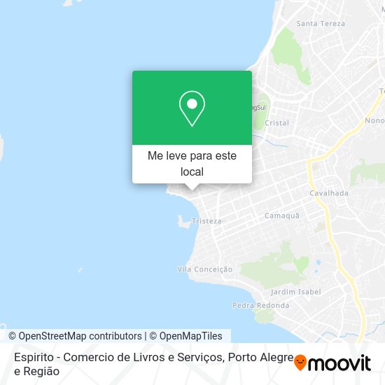 Espirito - Comercio de Livros e Serviços mapa