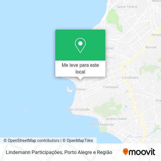 Lindemann Participações mapa