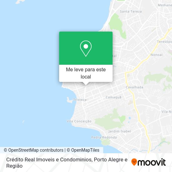 Crédito Real Imoveis e Condominios mapa
