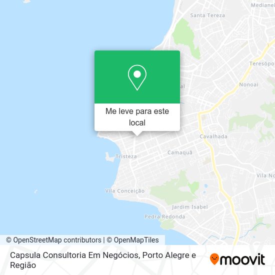 Capsula Consultoria Em Negócios mapa