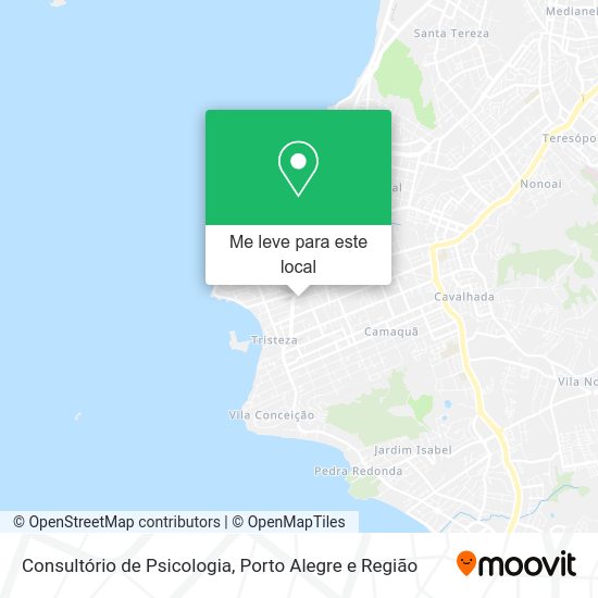 Consultório de Psicologia mapa