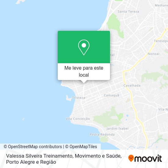 Valessa Silveira Treinamento, Movimento e Saúde mapa