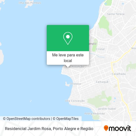 Residencial Jardim Rosa mapa