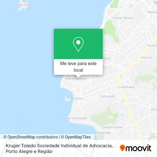 Kruger Toledo Sociedade Individual de Advocacia mapa