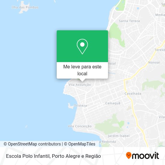 Escola Polo Infantil mapa