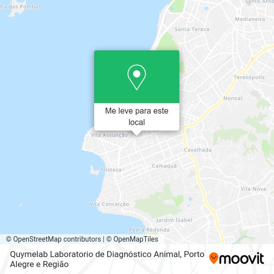 Quymelab Laboratorio de Diagnóstico Animal mapa
