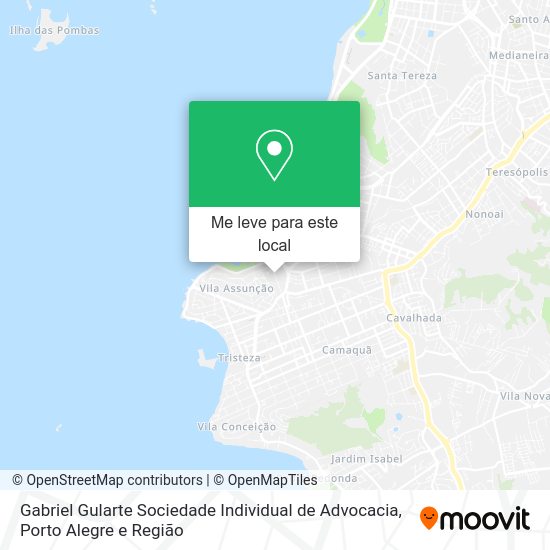 Gabriel Gularte Sociedade Individual de Advocacia mapa