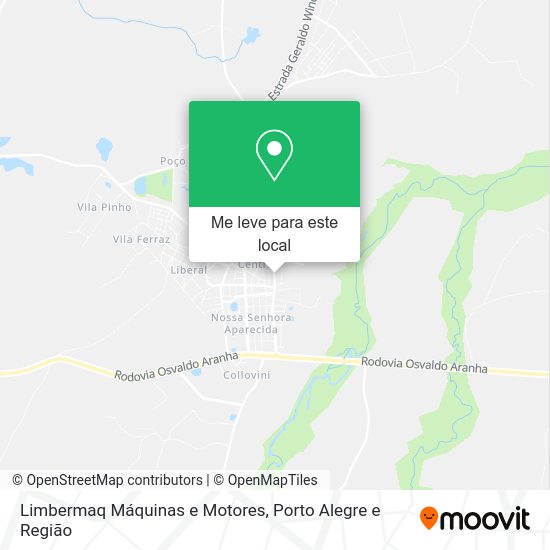 Limbermaq Máquinas e Motores mapa
