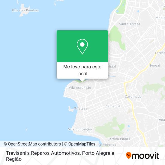Trevisani's Reparos Automotivos mapa