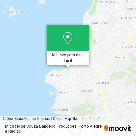 Michael de Souza Bandeira Produções mapa