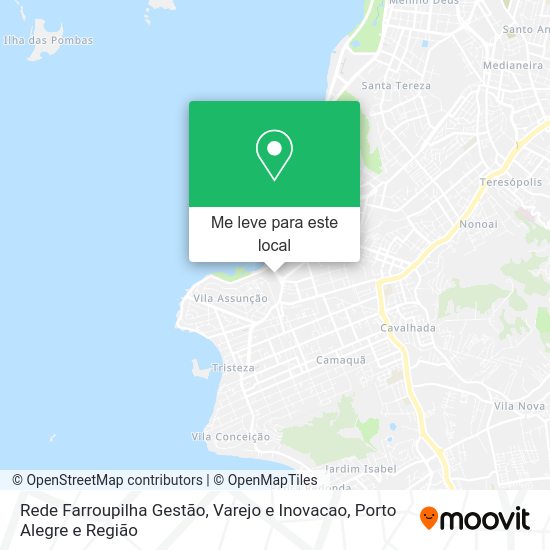 Rede Farroupilha Gestão, Varejo e Inovacao mapa