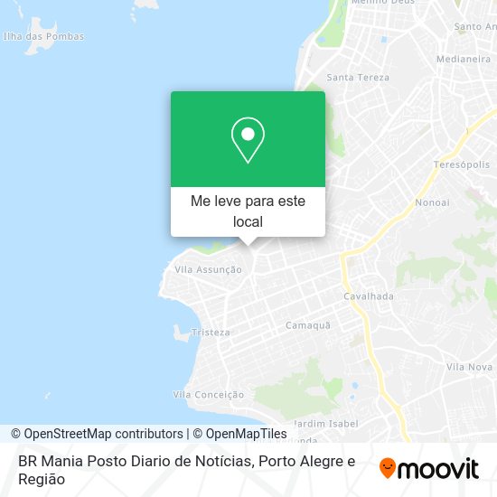 BR Mania Posto Diario de Notícias mapa
