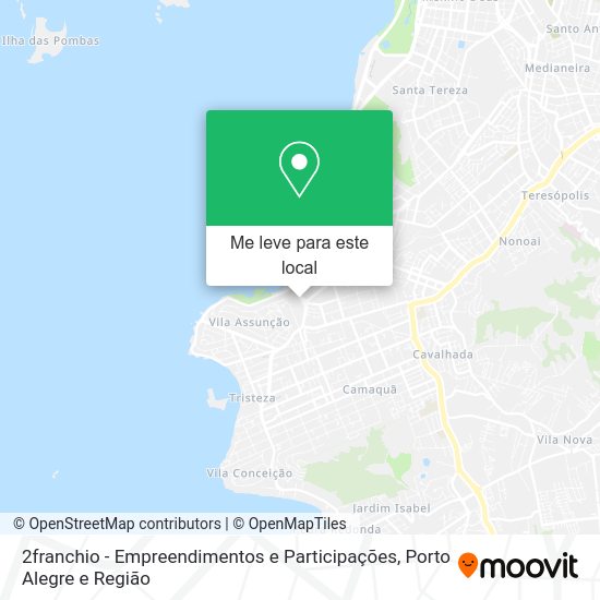 2franchio - Empreendimentos e Participações mapa
