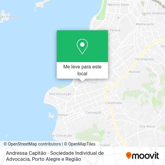 Andressa Capitão - Sociedade Individual de Advocacia mapa