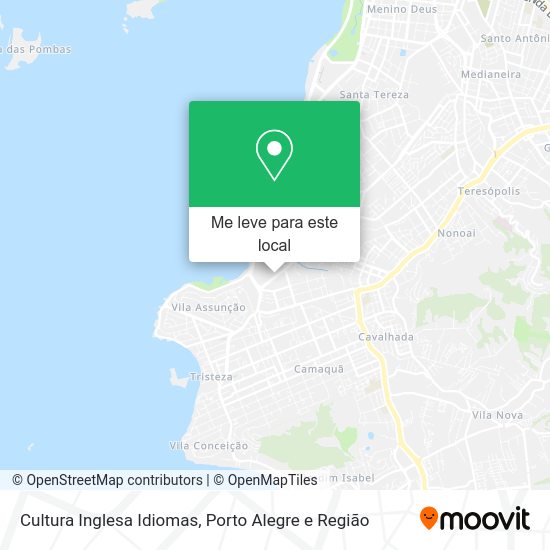 Cultura Inglesa Idiomas mapa