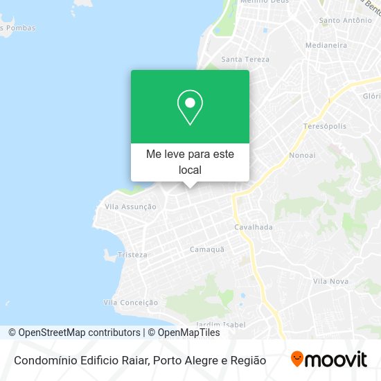 Condomínio Edificio Raiar mapa