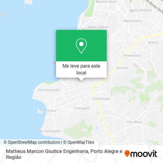 Matheus Marcon Giudice Engenharia mapa