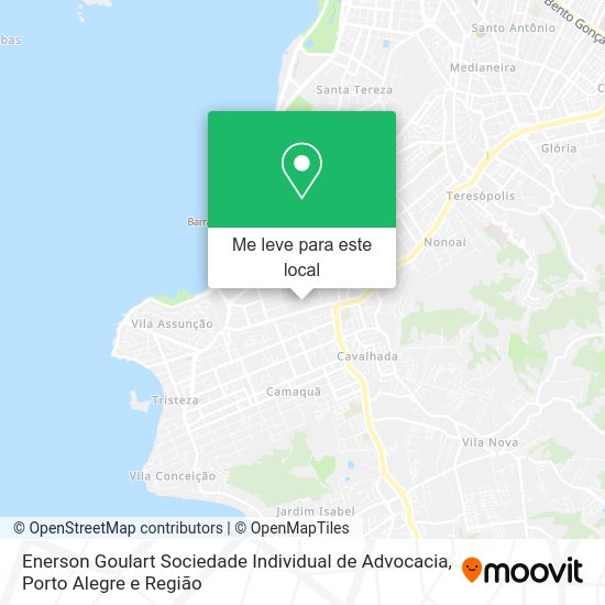 Enerson Goulart Sociedade Individual de Advocacia mapa