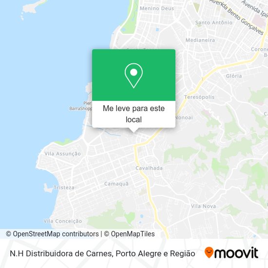 N.H Distribuidora de Carnes mapa