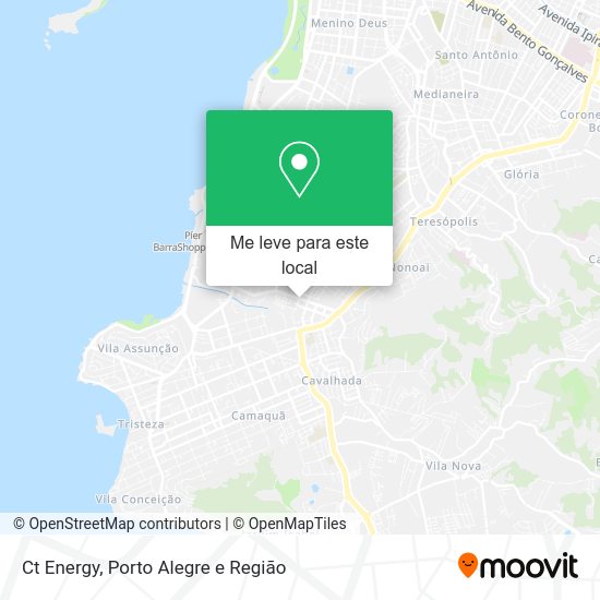 Ct Energy mapa