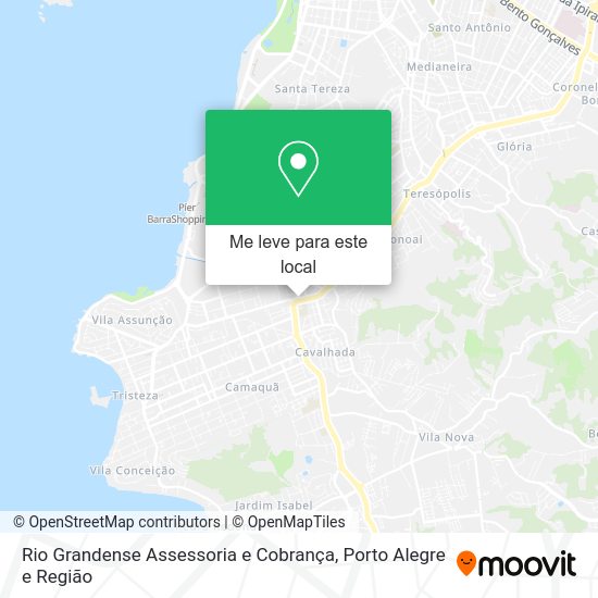 Rio Grandense Assessoria e Cobrança mapa