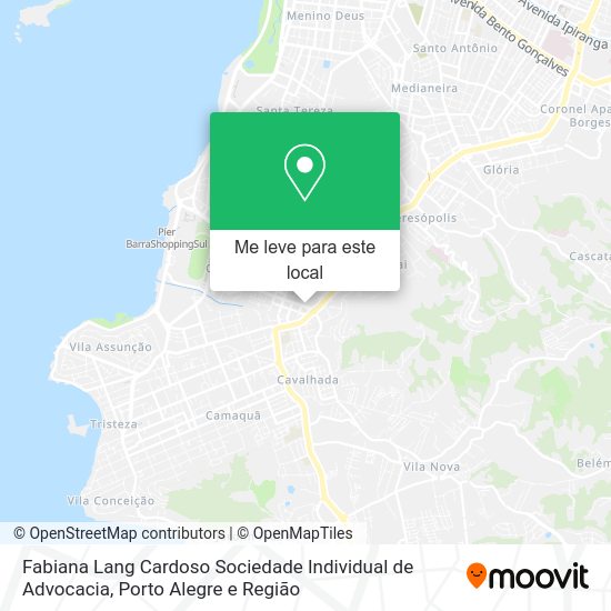Fabiana Lang Cardoso Sociedade Individual de Advocacia mapa
