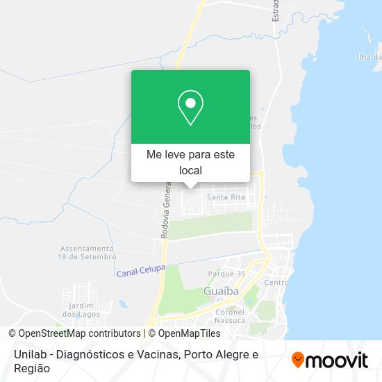 Unilab - Diagnósticos e Vacinas mapa