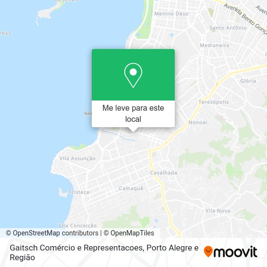 Gaitsch Comércio e Representacoes mapa