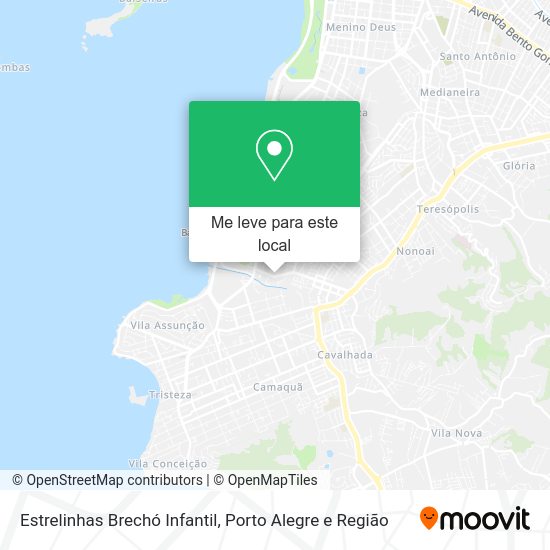 Estrelinhas Brechó Infantil mapa