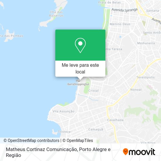Matheus Cortinaz Comunicação mapa