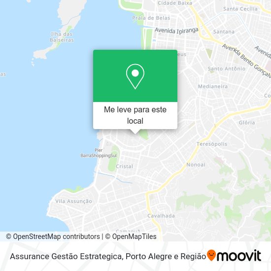Assurance Gestão Estrategica mapa
