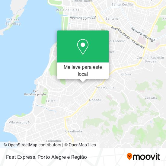 Fast Express mapa