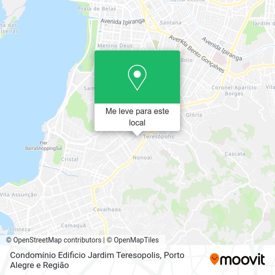 Condomínio Edificio Jardim Teresopolis mapa