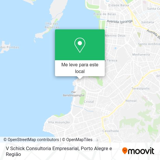 V Schick Consultoria Empresarial mapa