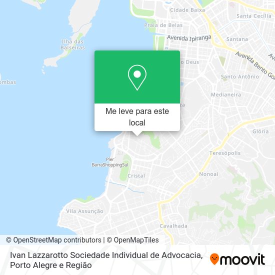 Ivan Lazzarotto Sociedade Individual de Advocacia mapa