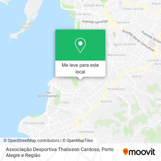 Associação Desportiva Thalisson Cardoso mapa