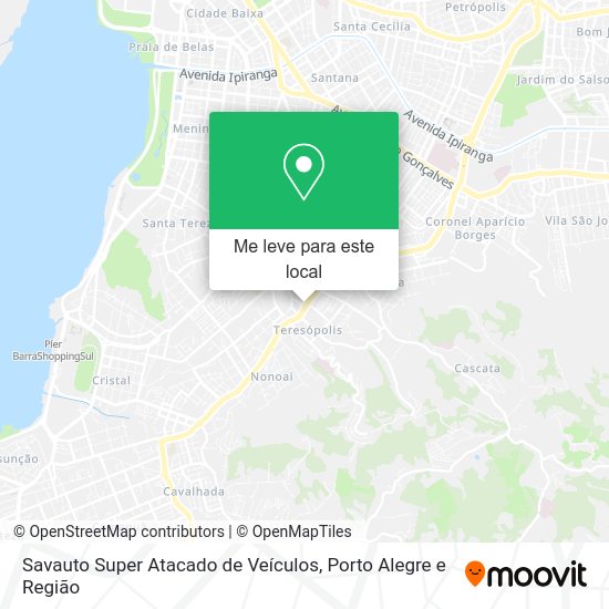 Savauto Super Atacado de Veículos mapa