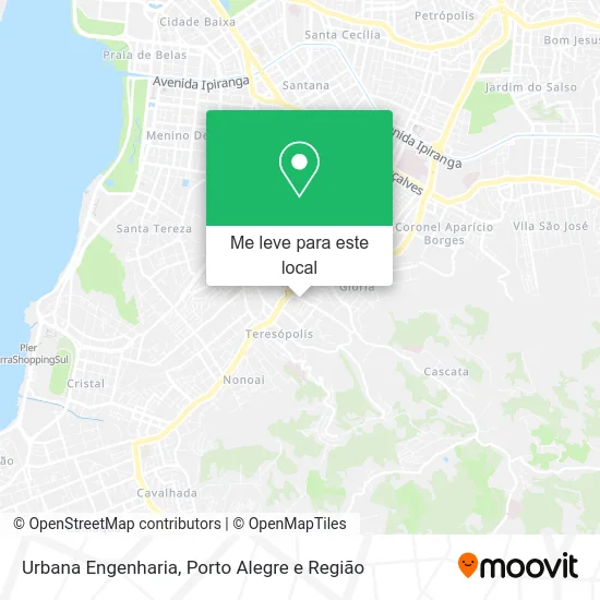 Urbana Engenharia mapa
