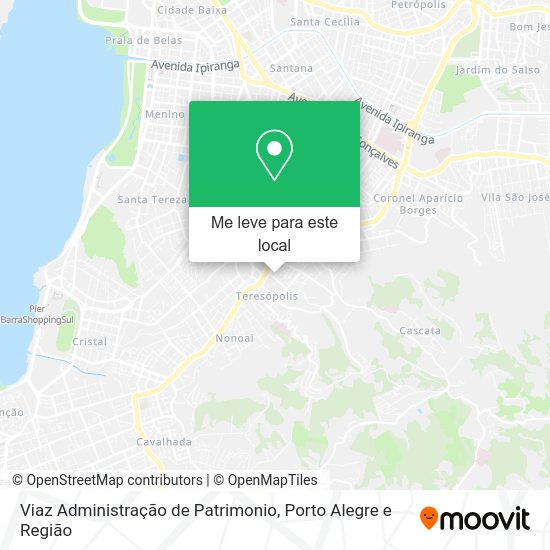 Viaz Administração de Patrimonio mapa
