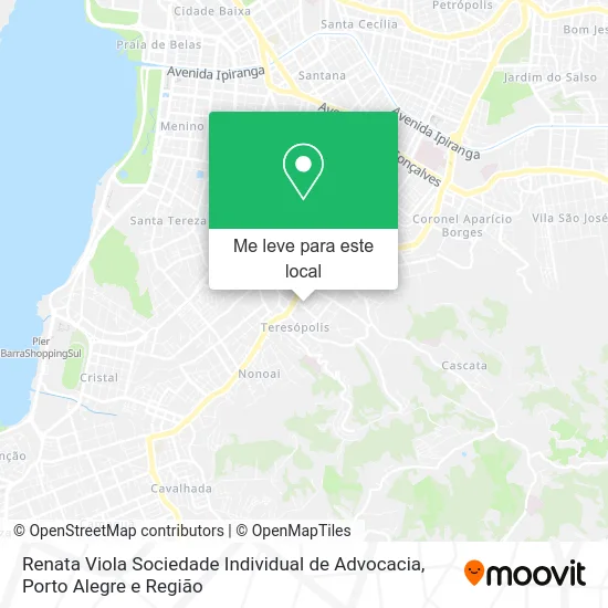 Renata Viola Sociedade Individual de Advocacia mapa